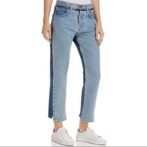 NWT Current/Elliott dual fade jeans